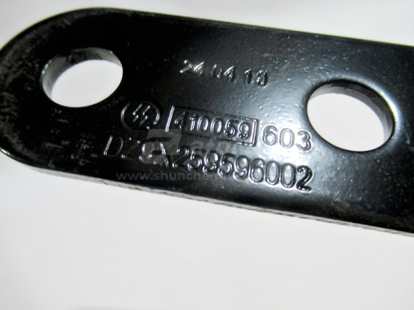 Подставка задной упорной подушки двигатели SHAANXI X6000 (оригинал)