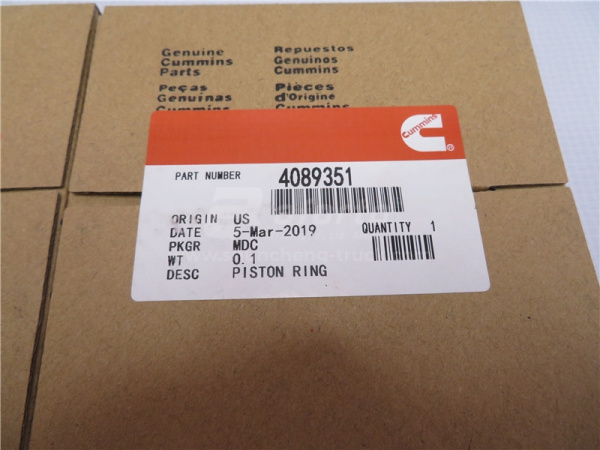 Кольца поршневые CUMMINS CGE8.3 (на 1 цилиндр)