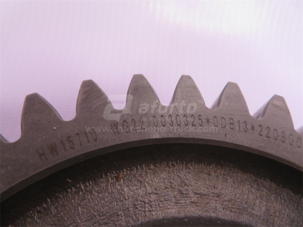 Шестерня КПП HW19710/HW15710 промежуточного вала ведущая Z = 37 (оригинал)