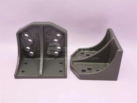 Кронштейн ограничитель хода рессоры задней HOWO 70T (оригинал)