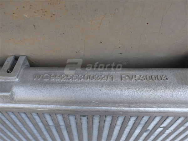 Радиатор интеркулера HOWO A7