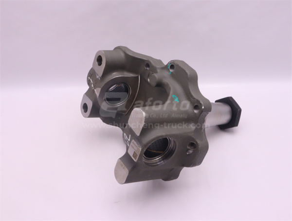 Кулак поворотный HOWO 2020 правый (оригинал)