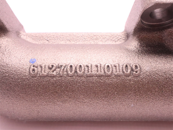 Коллектор выпускной WEICHAI WP12.430E201 задний (оригинал)