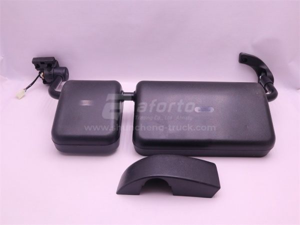 Зеркало SHAANXI L3000 боковое левое в сборе с подогревом