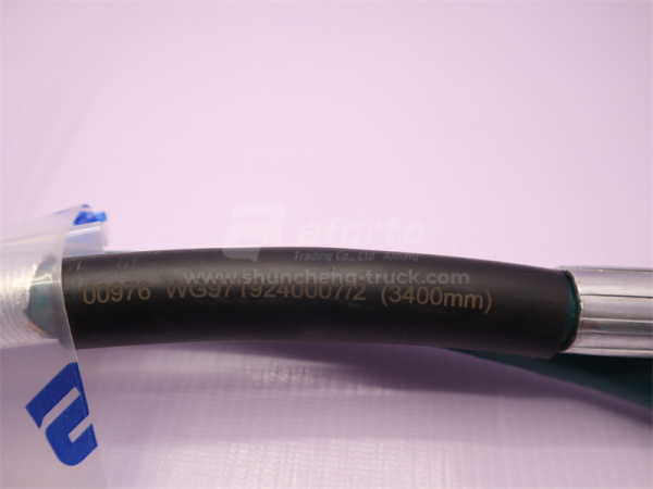 Трос переключения передач КПП HOWO 2007 3.4M красный (хорошее качество)