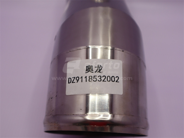 Патрубок интеркулера SHAANXI F2000 металлический (нержавейка)