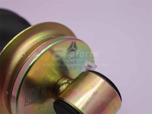 Амортизатор кабины HOWO задний пневматический (оригинал)