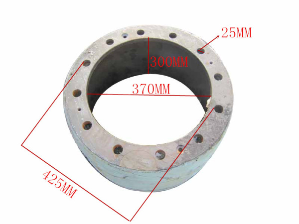 Барабан тормозной HOWO 70T передний