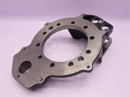 Кронштейн тормозных колодок SHAANXI F3000/TGX/X3000/L3000 задних мостов 14mm (оригинал)