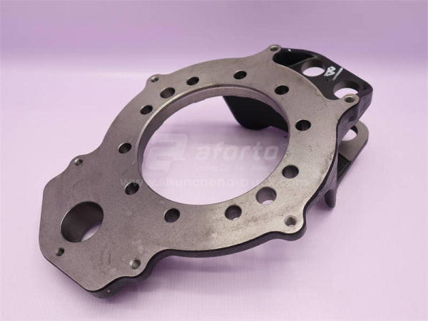 Кронштейн тормозных колодок SHAANXI F3000/TGX/X3000/L3000 задних мостов 14mm (оригинал)