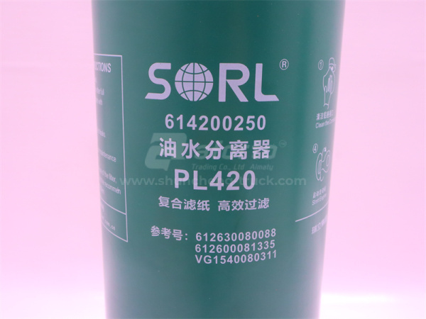 Фильтр топливный PL420 С датчик плоский розетка SORL