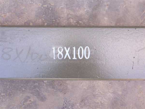 Лист рессоры HOWO 70T передней № 1 - 18мм хороший