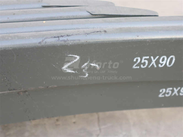 Рессора SHAANXI задняя толщина25mm 12 листов