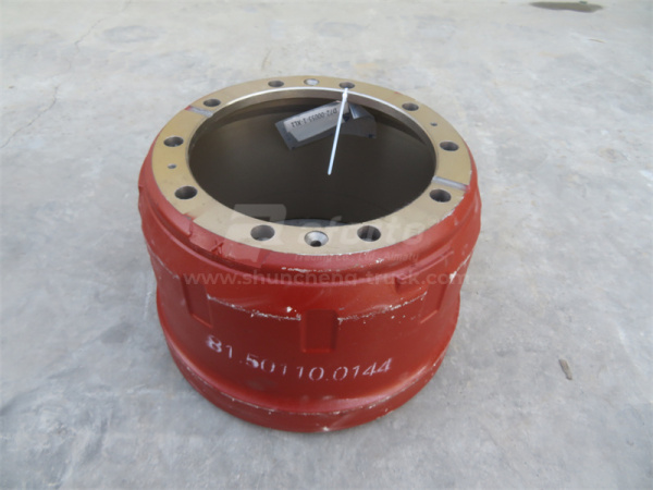 Барабан тормозной SHAANXI (мост MAN) задний