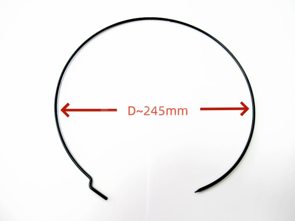 Кольцо стопорное бортового редуктора HOWO TX7 MCP16 (оригинал)