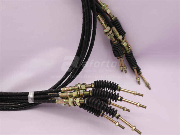 Трос педали газа SHAANXI F2000 3.0м. (оригинал)