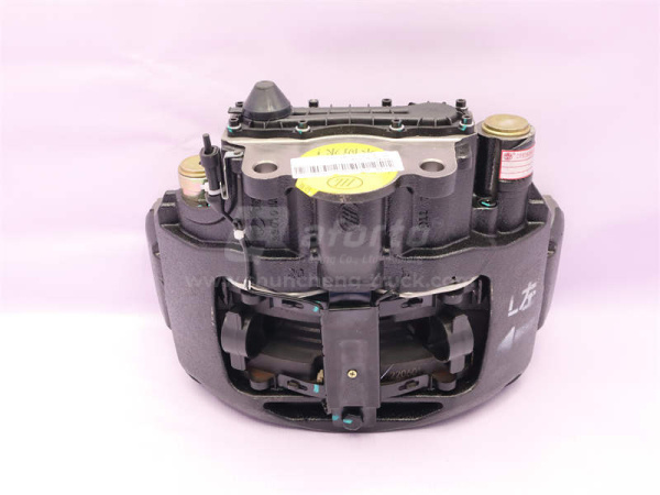 Суппорт тормозной SHAANXI F3000 левый (оригинал)