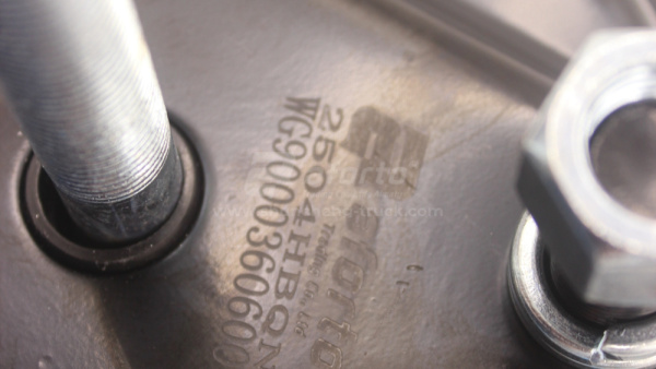 Энергоаккумулятор HOWO заднего моста (шток 270мм) полная резьба с перезодником универсальная AFORTO