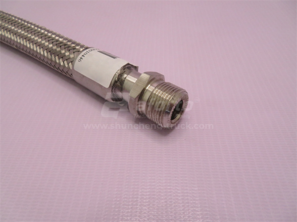 Шланг воздушный компрессора  STEYR L=400mm 22*22 (высокого давления, резиновый)