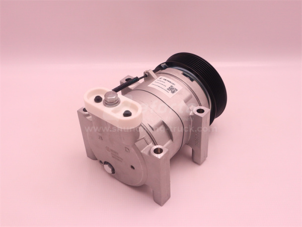 Компрессор кондиционера SHAANXI X5000/X3000/H3000S 8PK (оригинал)