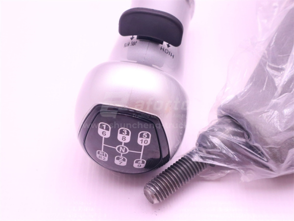 Рычаг выбора передач КПП HOWO 12 скоростей с ручкой (нового образца) (хорошее качество)