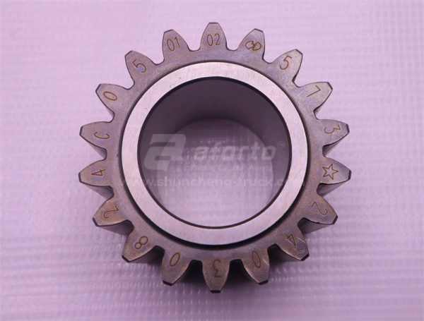 Шестерня SHAANXI HANDE M300/TGX/AC16/NORD BENZ бортового редуктора планетарная Z = 18 I = 3,947 (ори