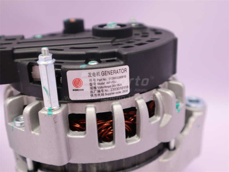 Генератор 8PK SHAANXI F3000/X3000/WP6.210E32/WP10.380E32 80A EURO3 (оригинал)