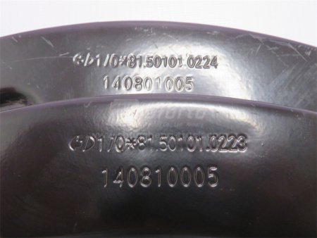 Кожух пылезащитный ступицы передней SHAANX F2000/X3000