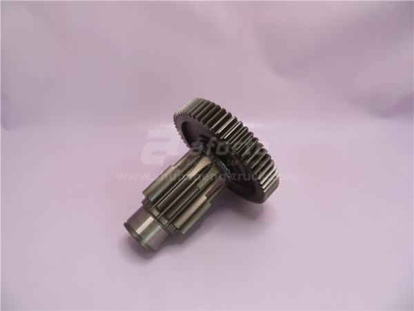 Вал КПП FAST 12JS160T делителя передач промежуточный короткий