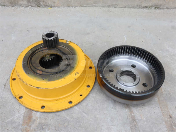 Редуктор бортовой в сборе LINGONG LG953N с шестерней бортового редуктора коронной