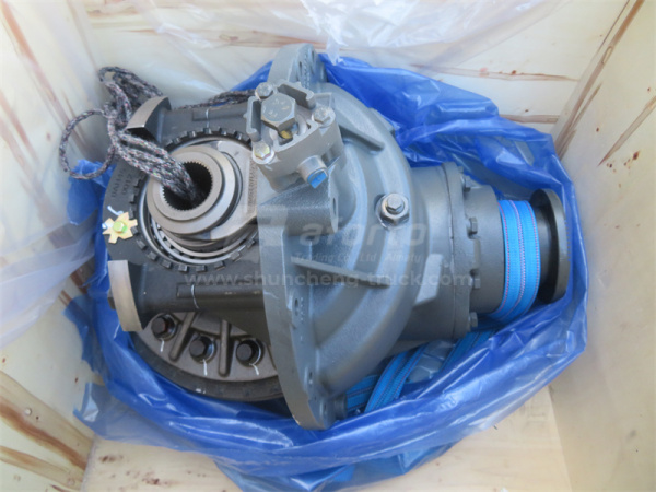 Редуктор моста в сборе заднего HOWO 70T 10.47 (оригинал)