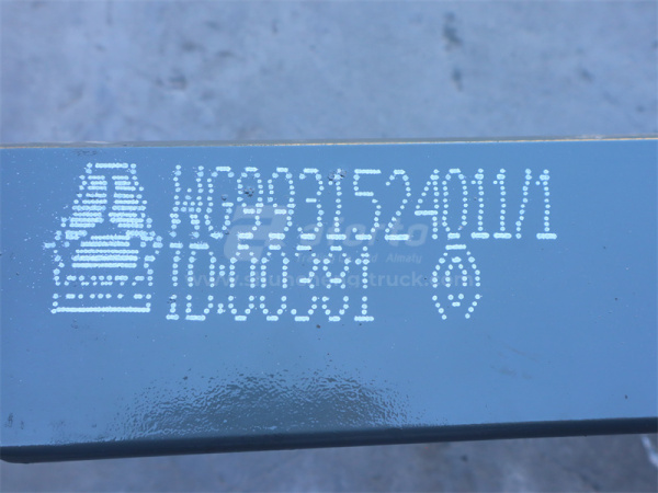 Рессора HOWO TX новая модель передняя в сборе 11 листов (18мм) (оригиал)