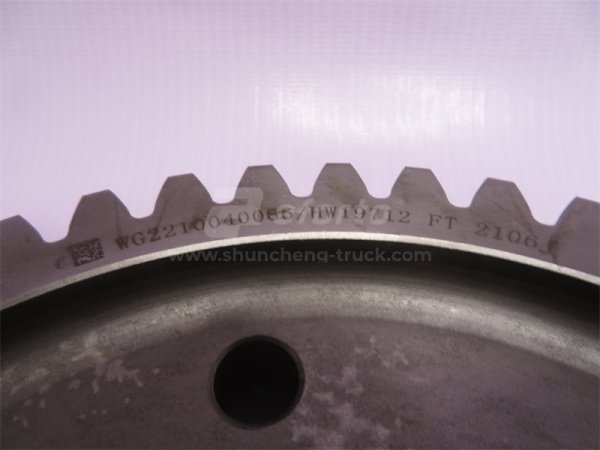 Шестерня КПП HW19712 вторичного вала задней передачи Z=46 новая модель