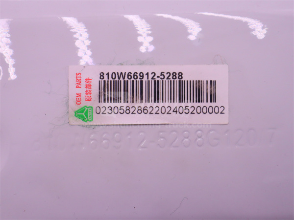 Крышка для наружного ящика инструментов HOWO TX/T5G белый (оригинал)