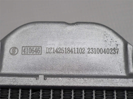 Радиатор отопителя SHAANXI X3000 (оригинал)