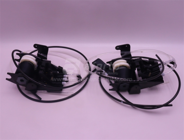 Установка клапана высоты сиденья HOWO C7/T7/T5G регулировка высоты сиденья в кабину (оригинал)