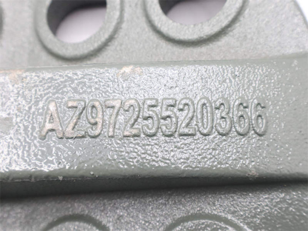 Седло рессоры задней HOWO AC16 (под 4 стремянки)