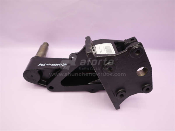 Кронштейн рессоры SHAANXI F3000 8*4 передней подвески задней левый (оригинал)