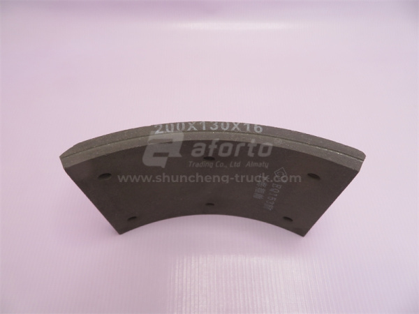 Накладка Колодка тормозная передней 6 отв