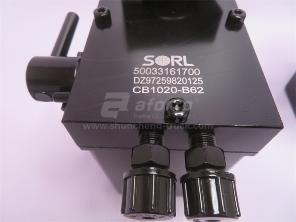 Гидронасос подъёма кабины ручной SHAANXI X3000 0125 SORL