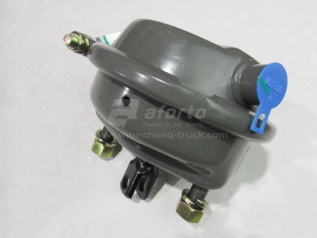 Энергоаккумулятор HOWO TX переднего моста левая (оригинал)