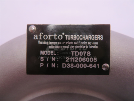 Турбокомпрессор D38-000-641 XCMG Кран SHANGCHAI D6114B AFORTO