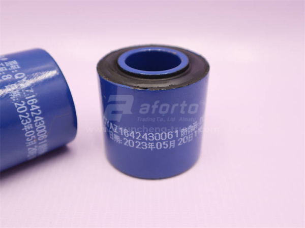 Сайлентблок торсиона кабины HOWO (резина металл) 28*58*58 QINYAN