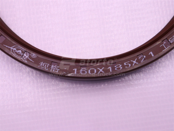 Сальник балансирного вала SHAANXI X3000/F3000/H3000S/X5000 160*185*21 QINYAN