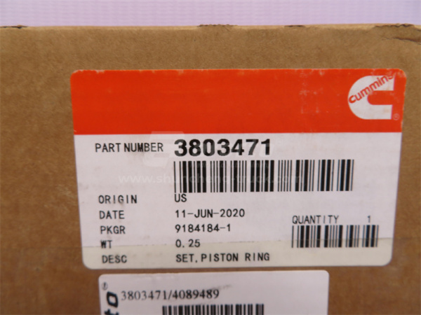 Кольца поршневые CUMMINS NT855-C280