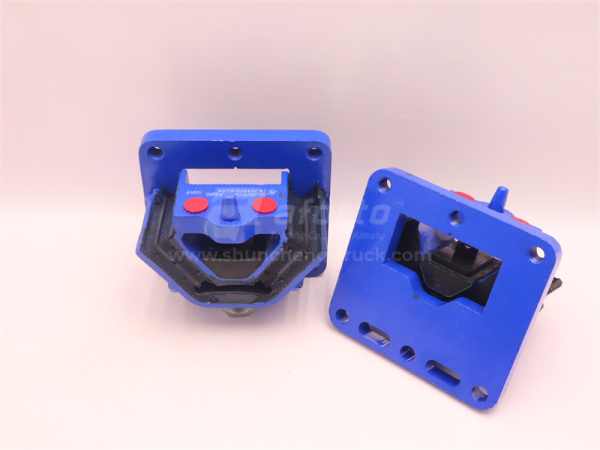 Подушка двигателя SHAANXI X3000 задняя QINYAN