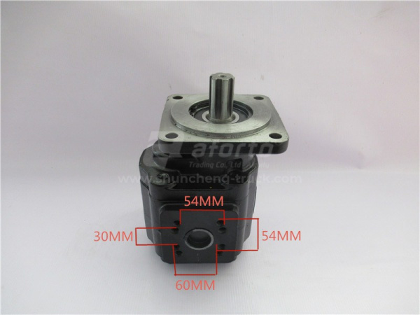 Гидронасос подъёма кузова NORD BENZ 2100 правого вращения 6 шлицов 30mm