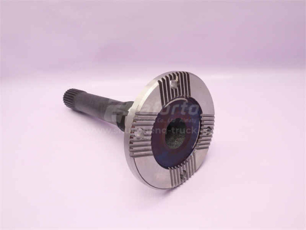 Вал среднего моста SHAANXI TGX проходной (4 отв.26 шлицов)