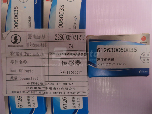 Датчик температуры охлаждающей жидкости SHAANXI F3000 (оригинал)