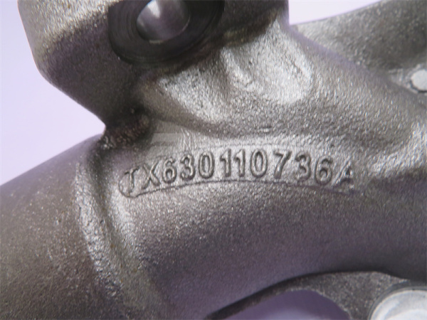 Коллектор выпускной WEICHAI WP12 Euro III среднего 0003